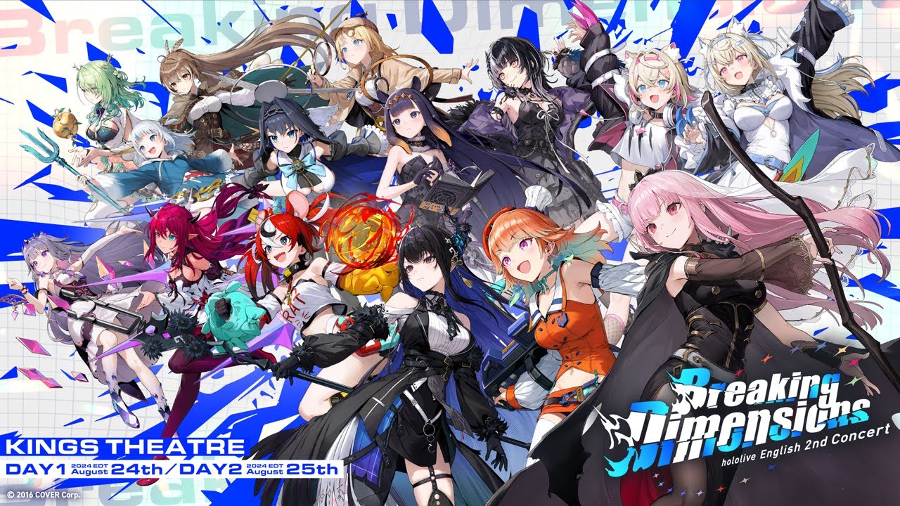 Hololive English 2nd Concert - Breaking Dimensions Day 1 Trailer Hololive English 2nd Concert - Breaking Dimensions Day 1 Trailer